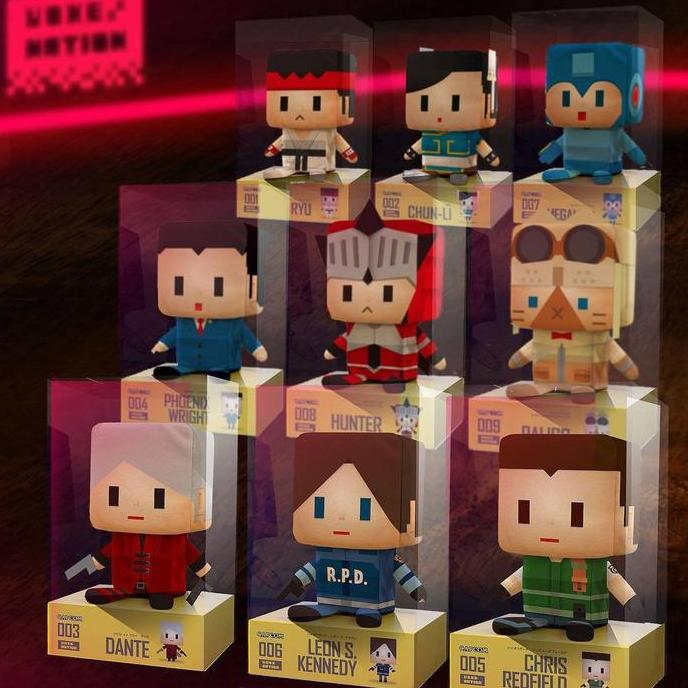 Capcom VOXENATION Plush Capcom 40th Collection