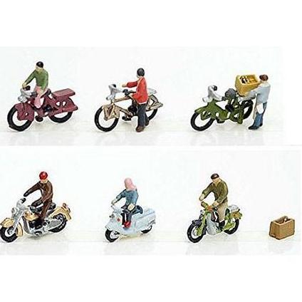 Model Kit / Figure Diorama Acc - Tomytec BIcycles and moped