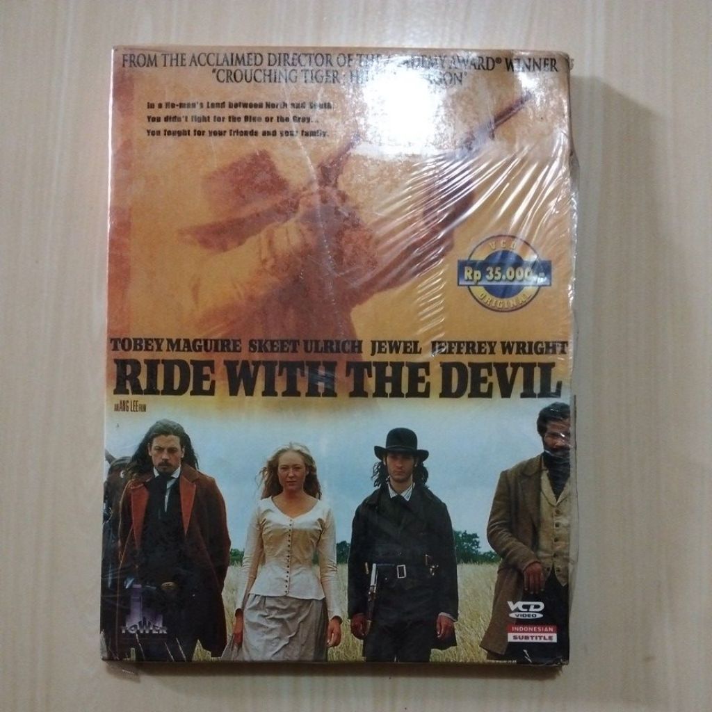 RIDE WITH THE DEVIL - Tom Maguire - Skeet Ulrich - Jewel - Jeffrey Wright - 2 Disc Original VCD - Be
