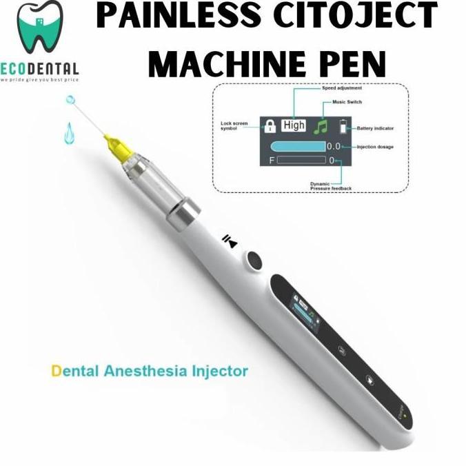 Dental Citoject Electric Painless Dental Injection Alat Bius Lokal