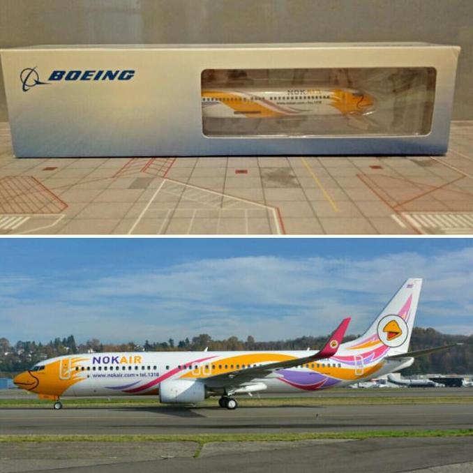 Nok Air B737-800 HS-DBX Hogan Wings 1:200 Scale Plastik