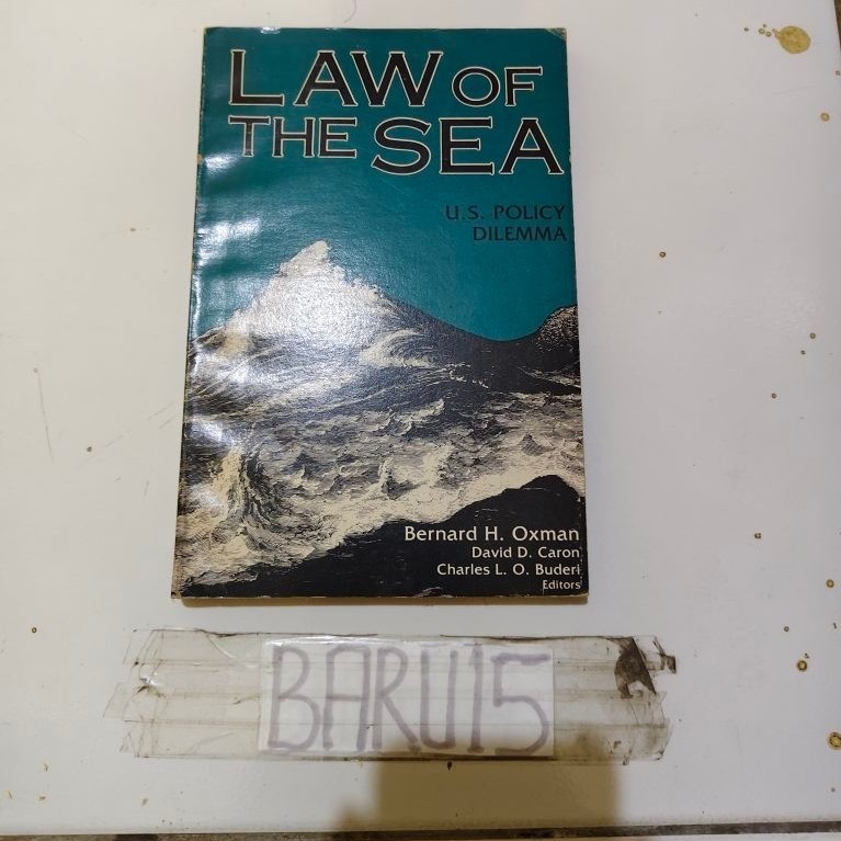 buku law of the sea by BERNARD H. OXMAN