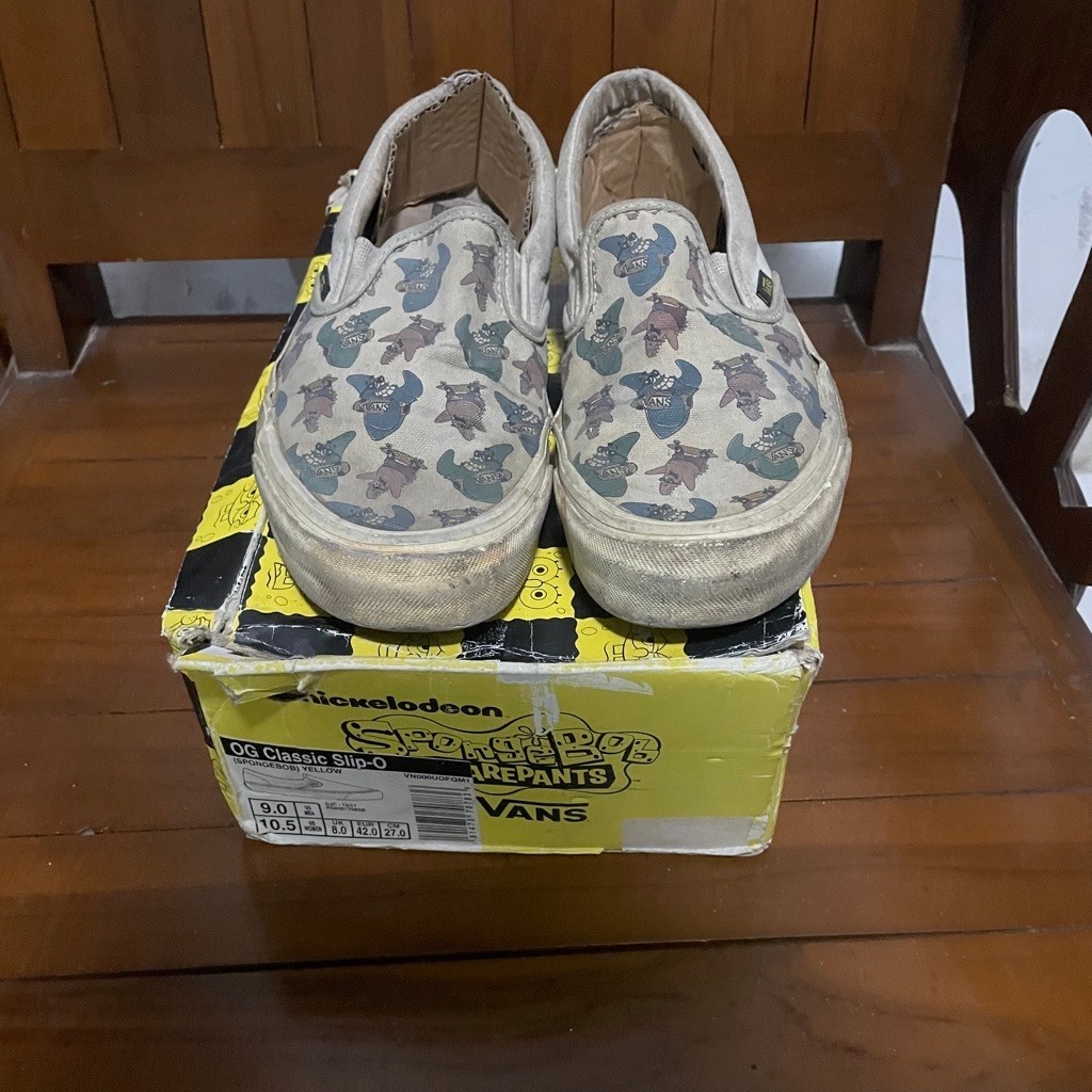 Vans OG Classic Slip-On SpongeBob SquarePants Original Size US 9 / EU 42