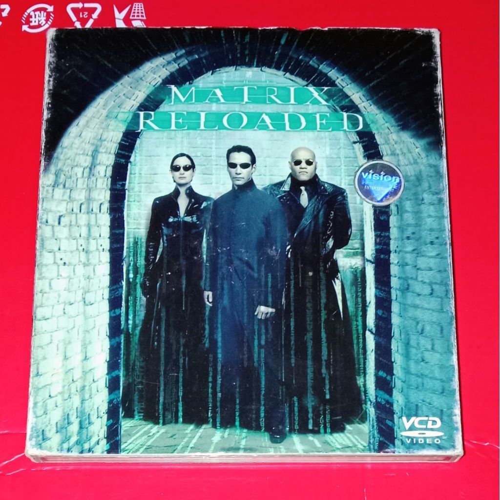 VCD Matrix Reloaded KEANU REEVES