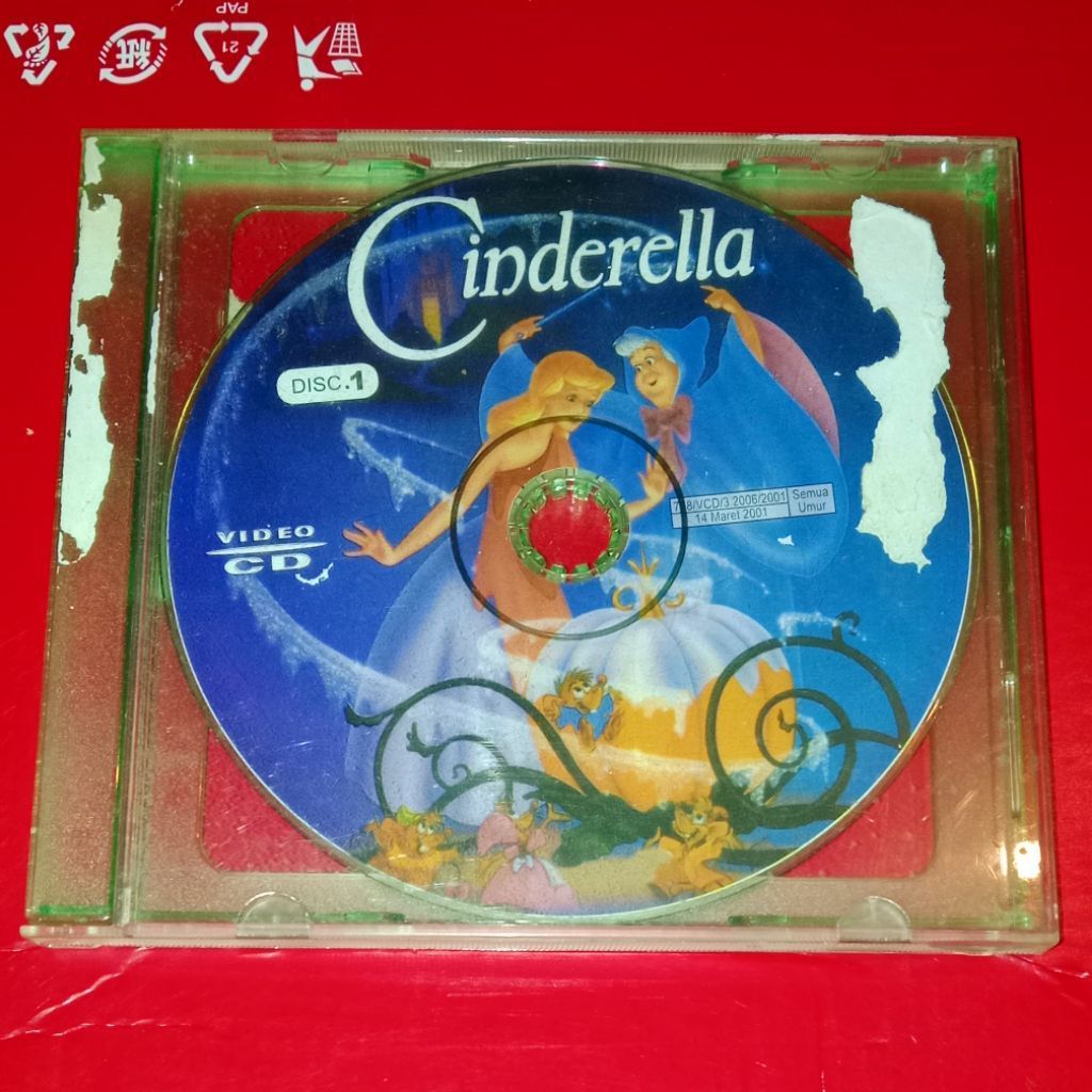VCD Cinderella - isi 2 CD No Cover