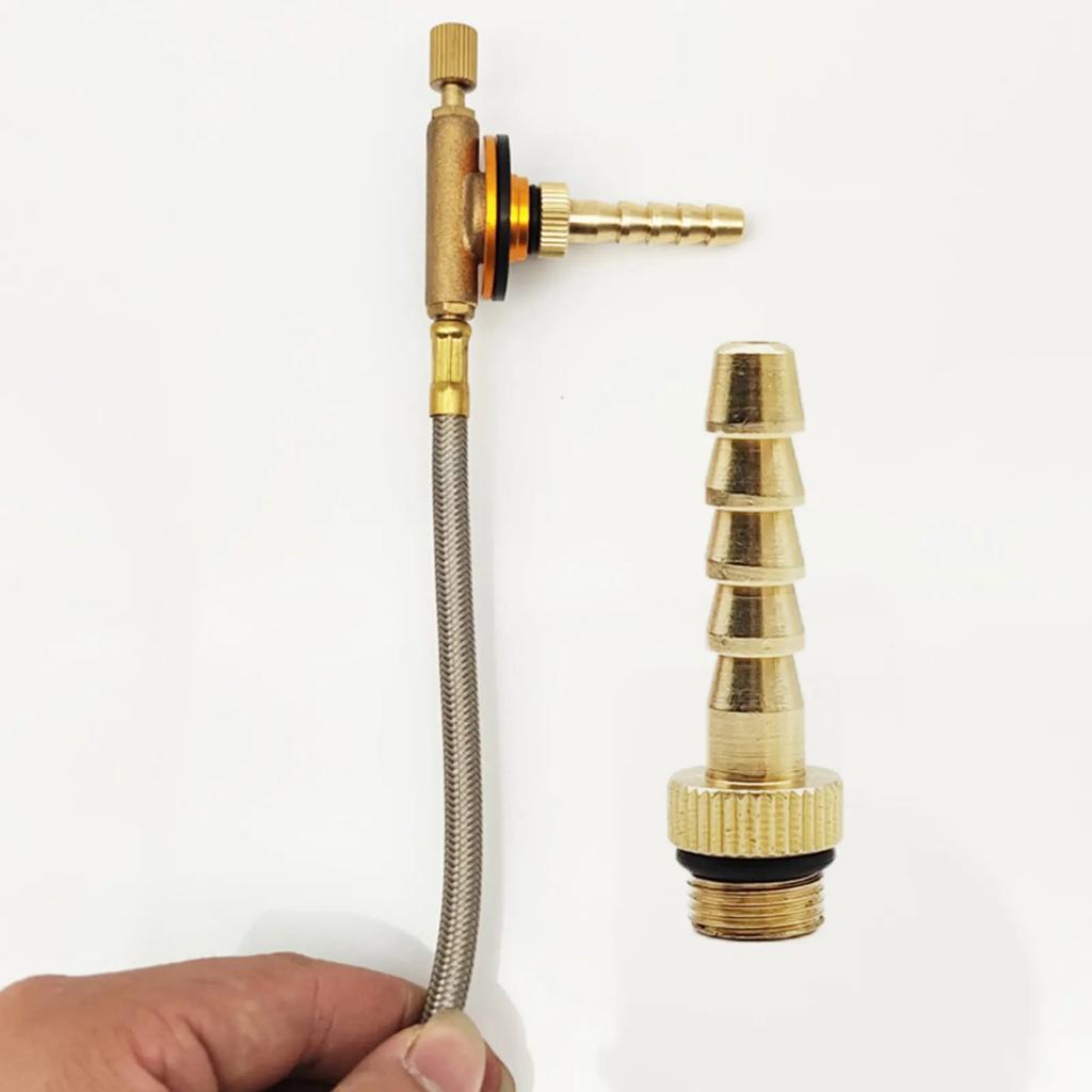 CORA Konektor Sambungan Pipa Gas Kompor Camping Ke Selang Gas LPG Flat Gas Tank Valve Adapter Multi-