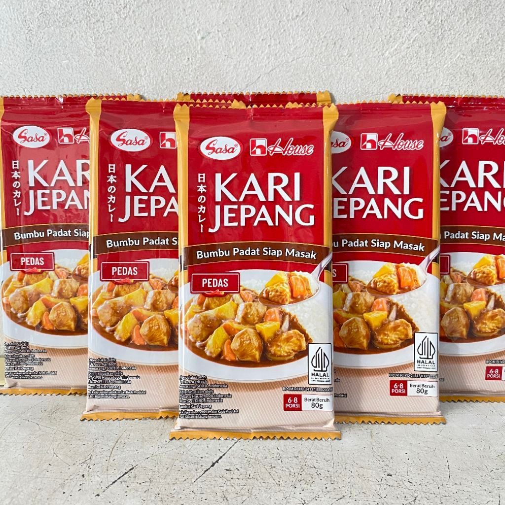 Sasa bumbu kari jepang pedas 80 gram | bumbu kari jepang