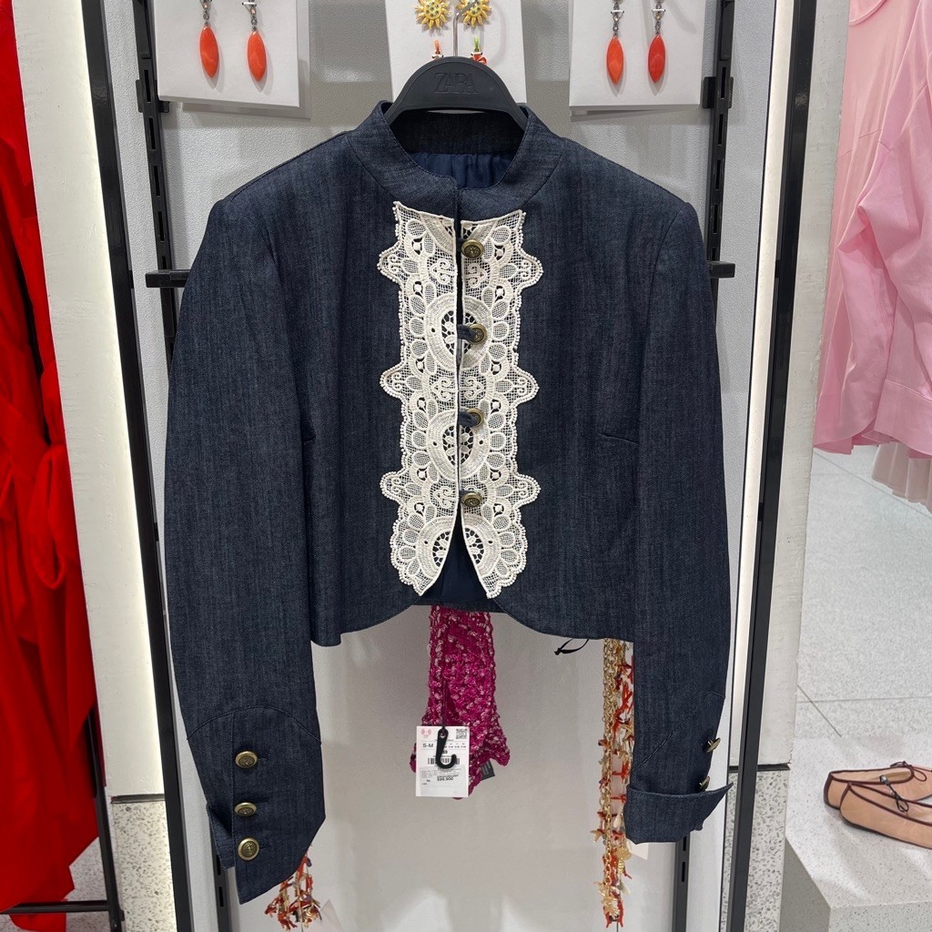 Blazer Crop ZARA Women Jastip (jasa titip)