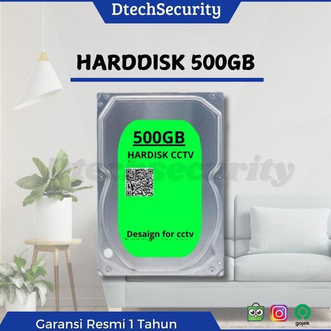 NEW HARDISK CCTV 500GB / 1 TERA / 2 TERA / 3 TERA