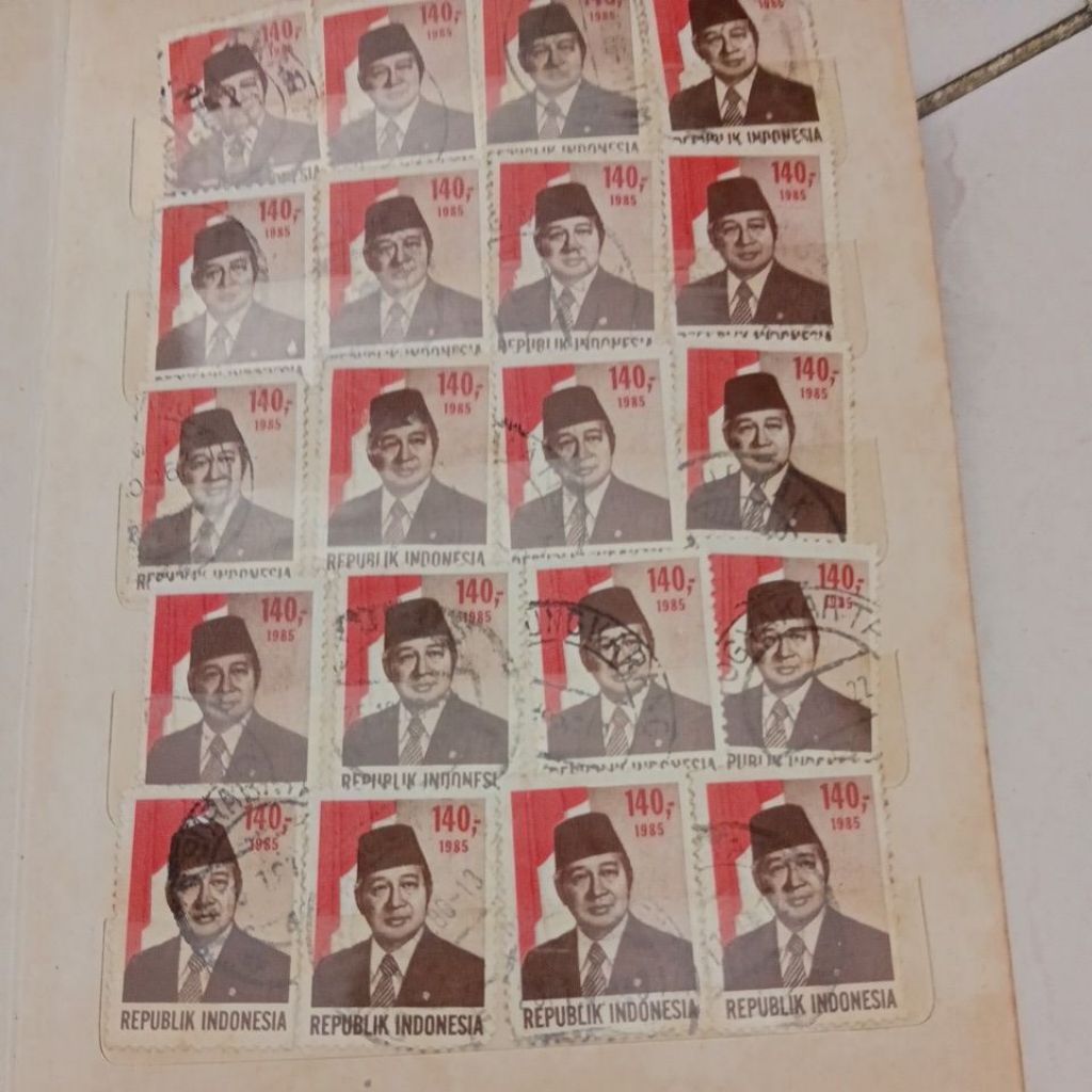 perangko bekas