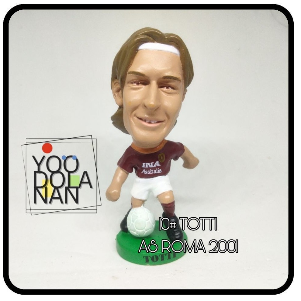 10# TOTTI - AS ROMA 2001 FORWARD SPORTS CORINTHIAN FIGURE PEMAIN BOLA