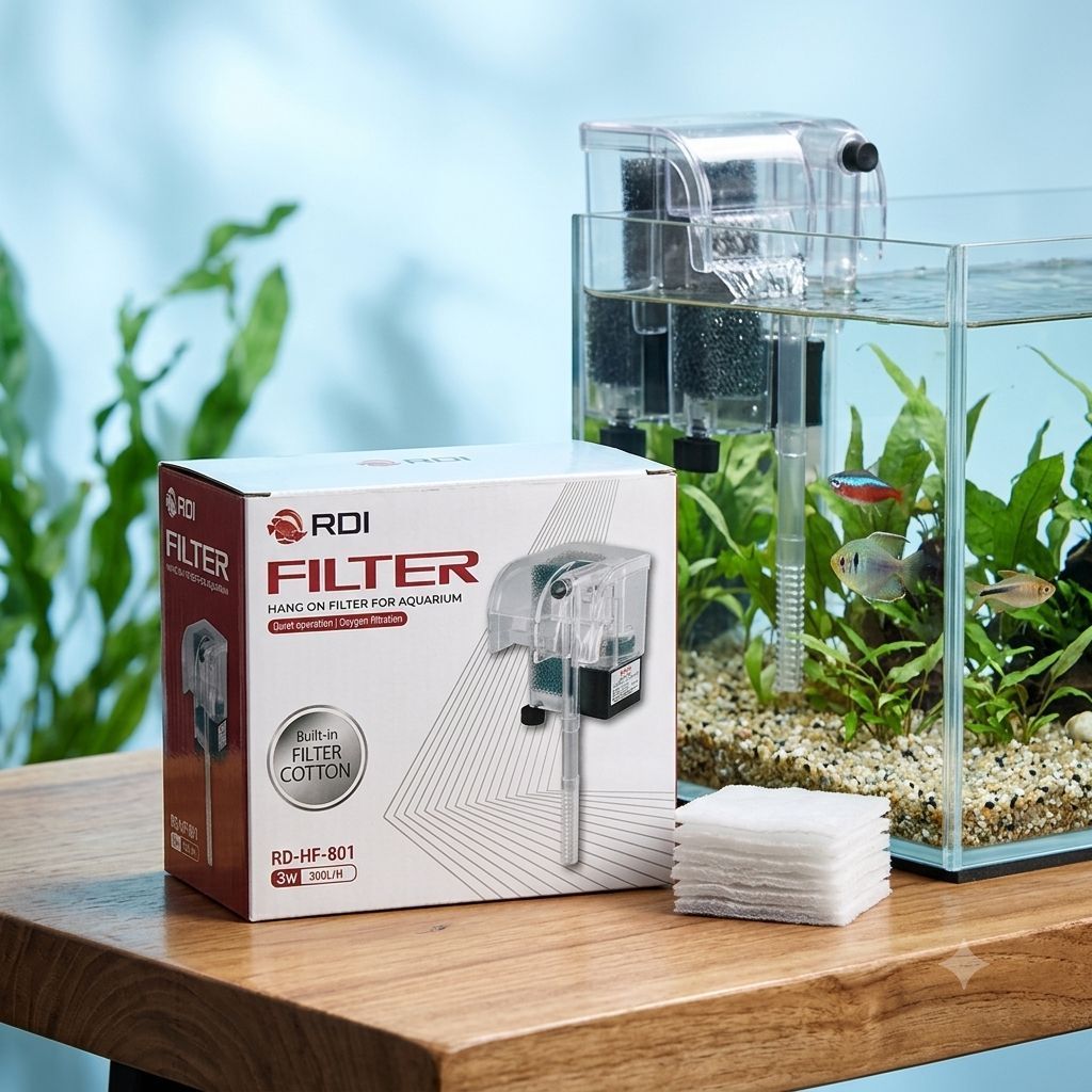 Filter gantung Rdi hf 801 / filter gantung aquarium / filter gantung / filter aquarium