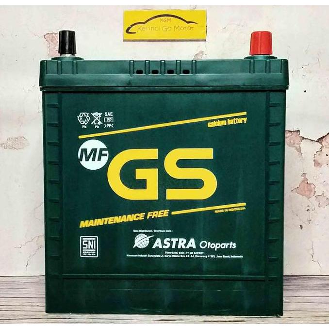 AKI GS ASTRA MF NS40ZL ACCU AKI GS MF KERING AGYA AYLA ALTIS COROLLA