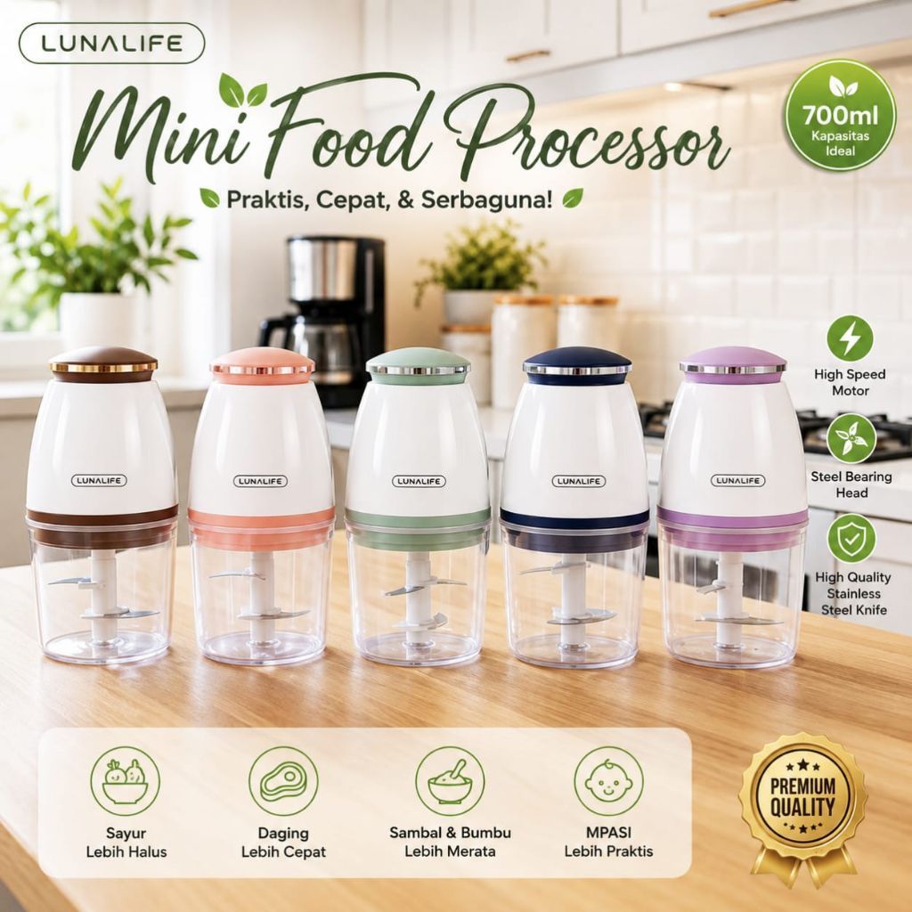 mini food processor Lunalife