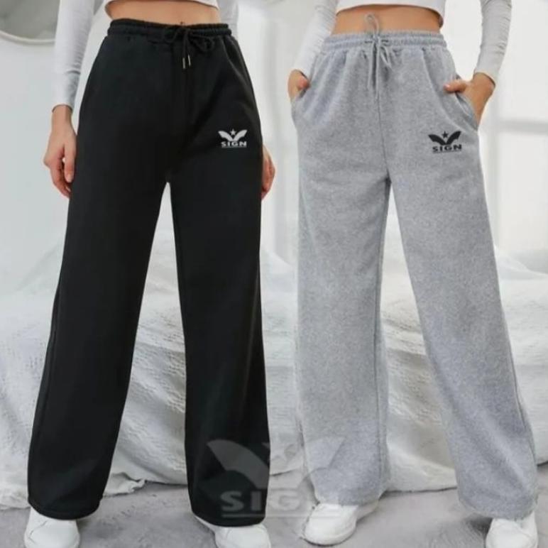 ORIGINAL JOGER PANJANG WANITA STYLE KOREA / CELANA OLAHRAGA PANJANG / CELANA TRAINING WANITA