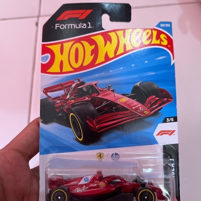 Hot Wheels Formula One Ferrari , Regular card , nearmint