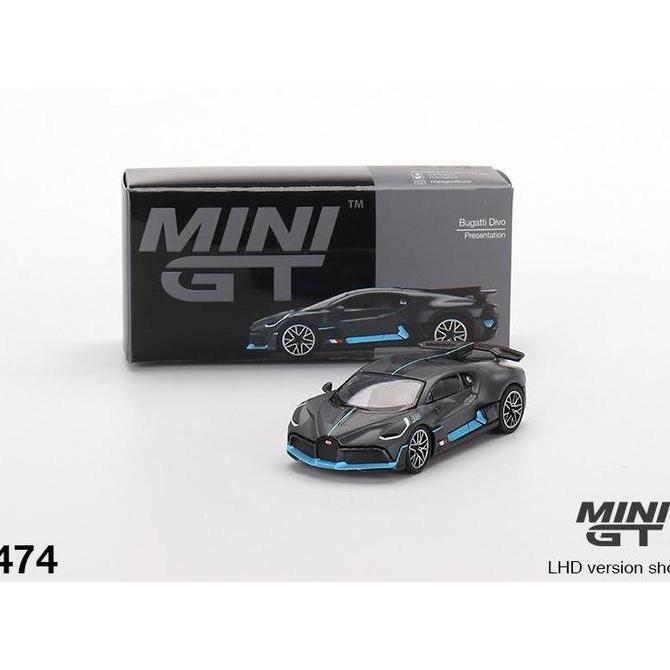MINIGT 474 BUGATTI DIVO PRESENTATION DIECAST MINIATUR MGT