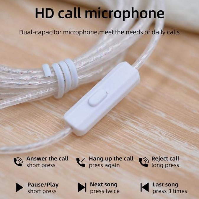 Soundkita- Kabel Kz Silver Upgrade With Mic Kz Cable Type B / C Edx Zsn Pro Ultra