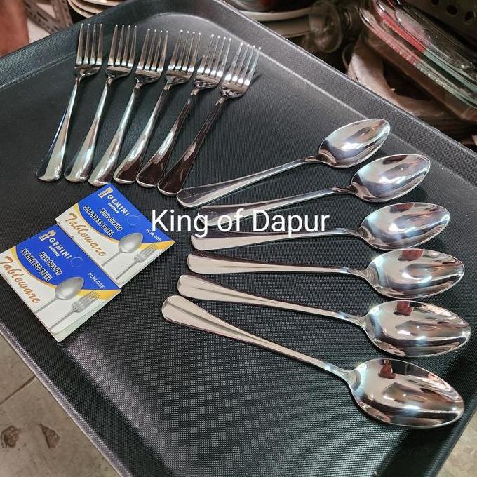 Oneware- Sendok Makan Garpu Makan Gemini Dinner Spoon Dinner Fork