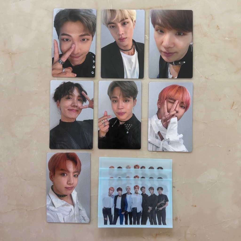 [READY] RARE BTS OFFICIAL FAKE LOVE AIRPLANE PT.2 JAPAN PHOTOCARD SLEEVE RM JIN SUGA JHOPE JIMIN V T