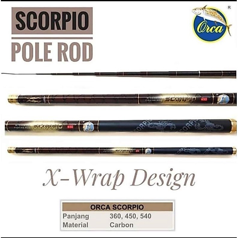 JORAN TEGEK ORCA SCORPIO ORIGINAL