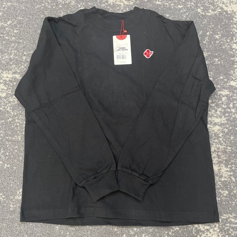 FABRIC THE JEANS Baju Lengan Panjang Hitam