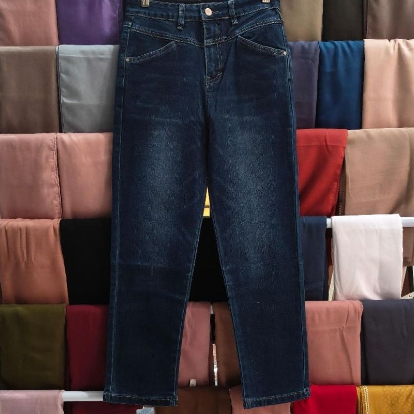 Celana jeans triset-Celana wanita