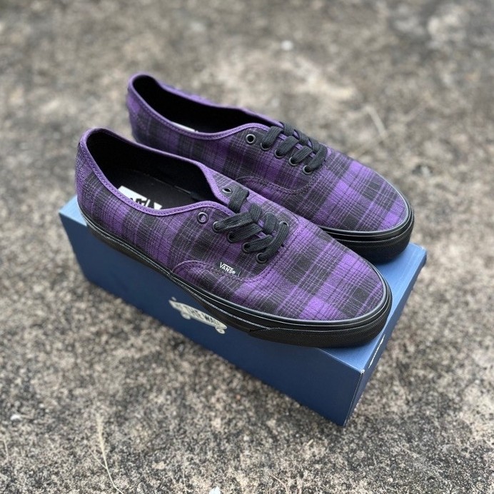 VANS AUTHENTIC REISSUE 44 LX PURPLE PLAID