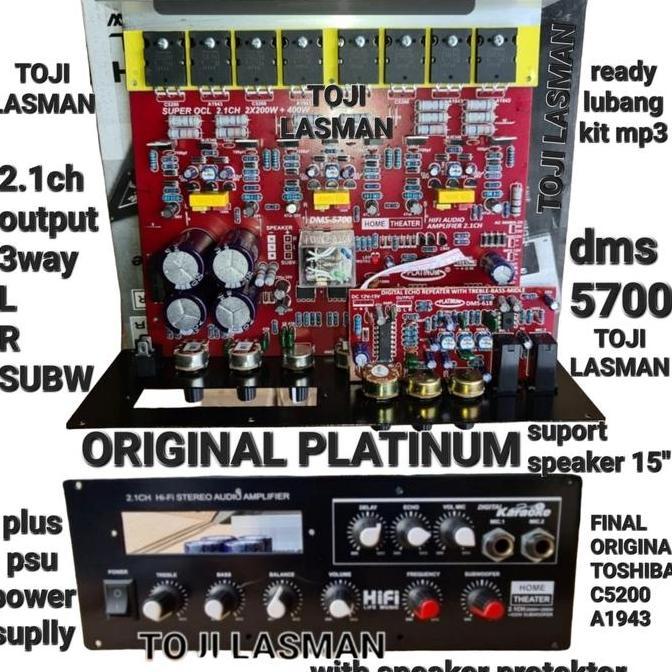 Wexx- Dms 5700 Dms5700 1 .1Ch 4.1 Ch Hi Fi Audio Subwoofer Platinum 5500 Home Theather .1 Ch Surroun