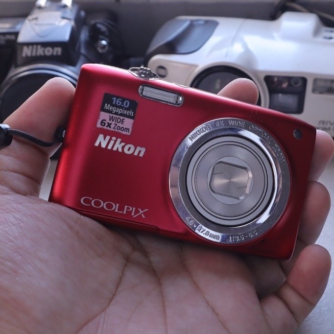 DIGICAM NIKON COOLPIX S2700 RED 16 MP | KAMERA DIGITAL | KAMERA POCKET | DIGICAM POCKET | DIGITAL CA