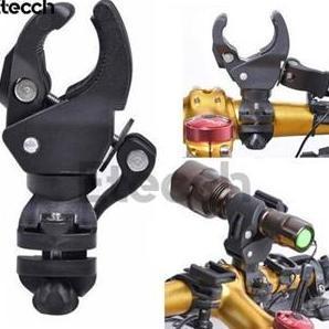 Promo Bike Bracket Mount Holder for Flashlight Braket Sepeda Untuk Lampu Sorot Senter Stang Outdoor 