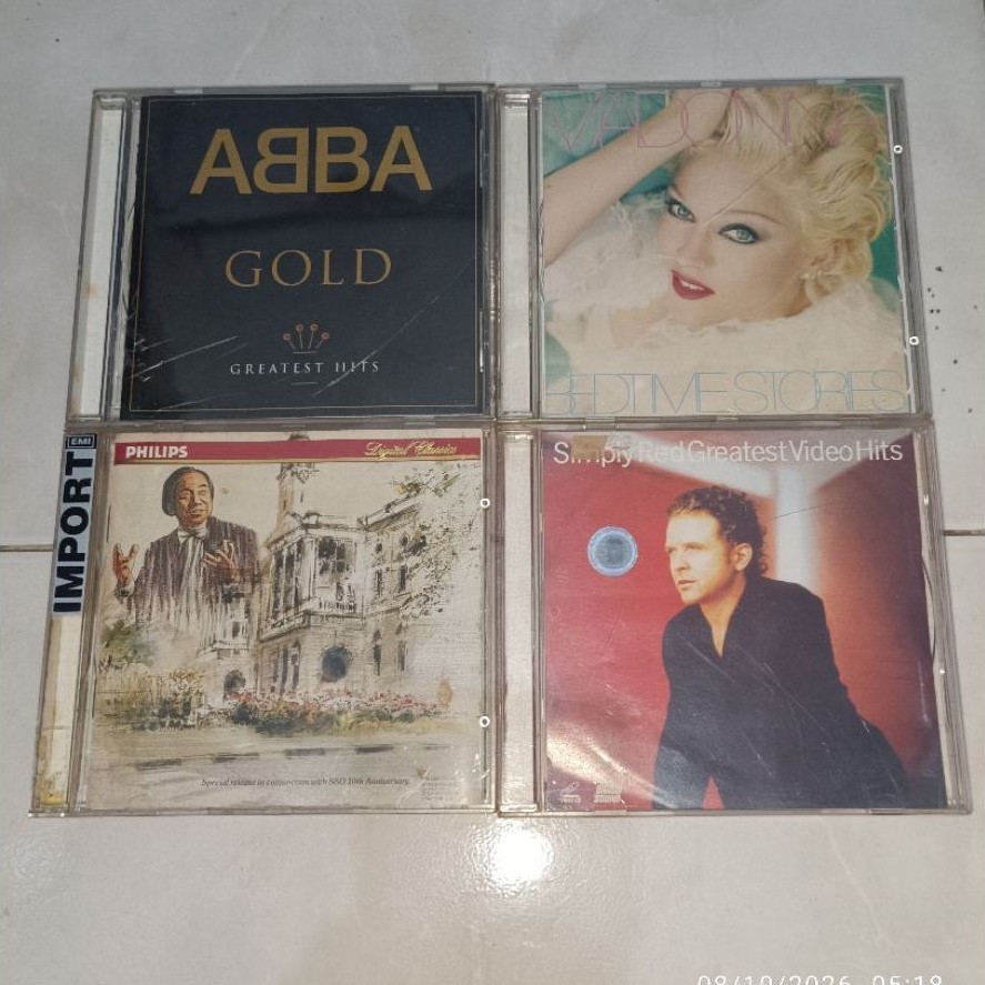 cd & vcd ABBA-Gold Greatest Hits (USA) / MADONNA-Bedtime Stories / SHOSTAKOVICH SYMPHONY NO. 10 (Sin