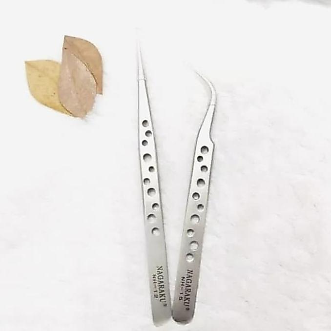 Kekebaharu_ - ORI NAGARAKU PINSET NAGARAKU BOLONG PINSET EYELASH EXTENSION