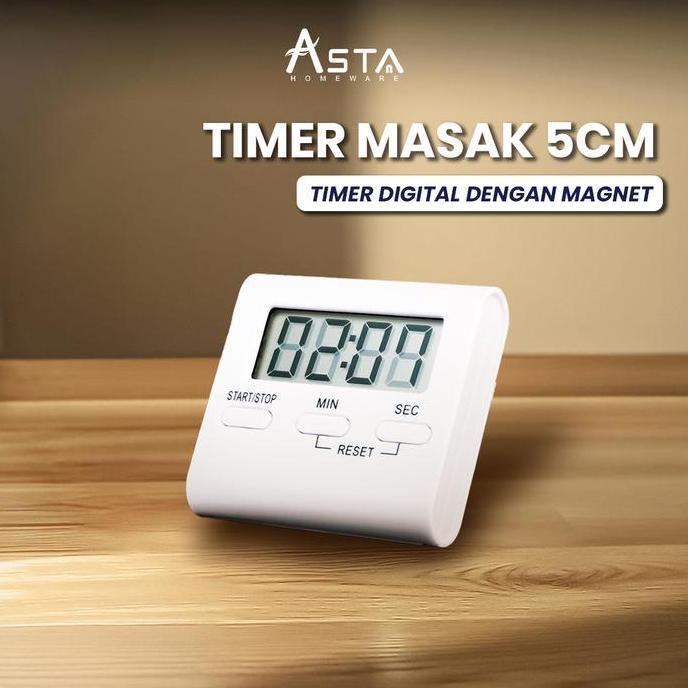 Bestgood- Asta Timer Masak Digital Kitchen Timer Alarm Masak Dapur Stopwatch