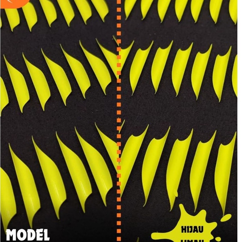 VANES MONSTERWING MODEL WOO TIPE (SF) / VANES / AKSESORIS OLAHRAGA / PANAHAN / ARCHERY