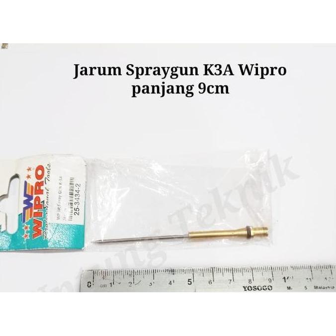 KOLANAME WIPRO Spare part Spray gun Jarum K3A / JARUM NOZZLE SPRAY GUN K3A WIPRO