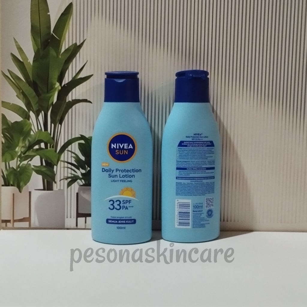 Nivea Sunblock Sun Daily Protection Sun Lotion SPF 33 PA+++ - Sunblock Badan