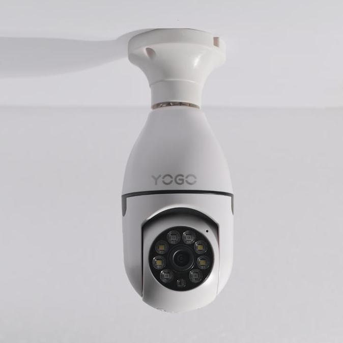 Cctv- Yogo Hunging Ip Cam Wireless 8Mp Kamera Cctv Bola Lampu/Bohlamp