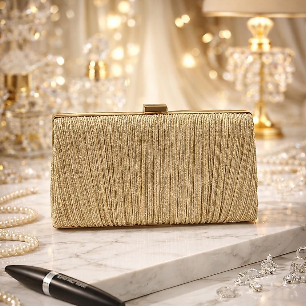 JK 3068 TAS PESTA WANITA  CLUTCH Emilia Embellished Crystal U4320 T3163 Y10644
