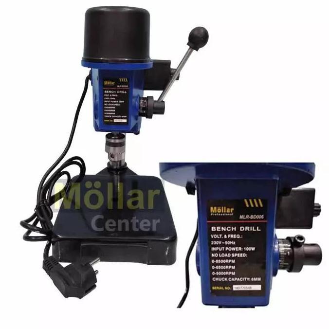 KOLANAME Mesin Bor duduk Mini Mollar