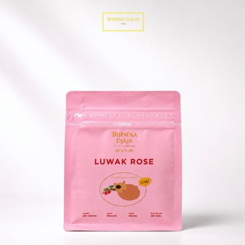 Bhineka Djaja Luwak Kintamani Rose 200 g
