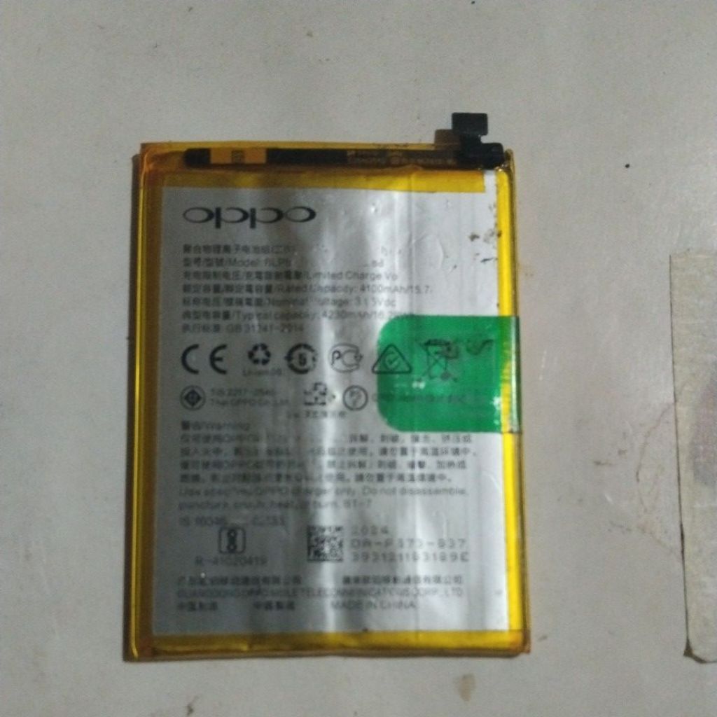 Baterai Oppo A31 original copotan