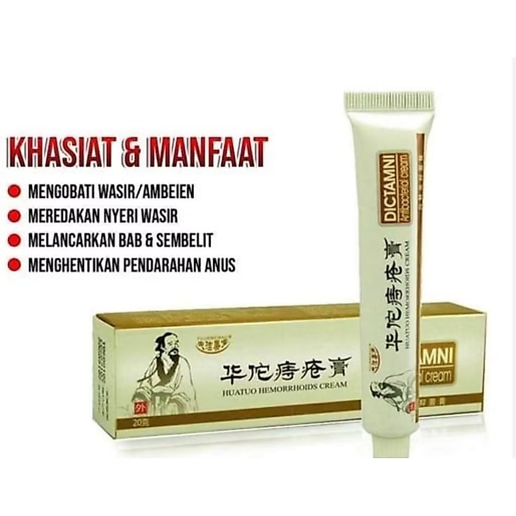 Salep Wasir Herbal Dictamni - Herbal, Cepat, Aman