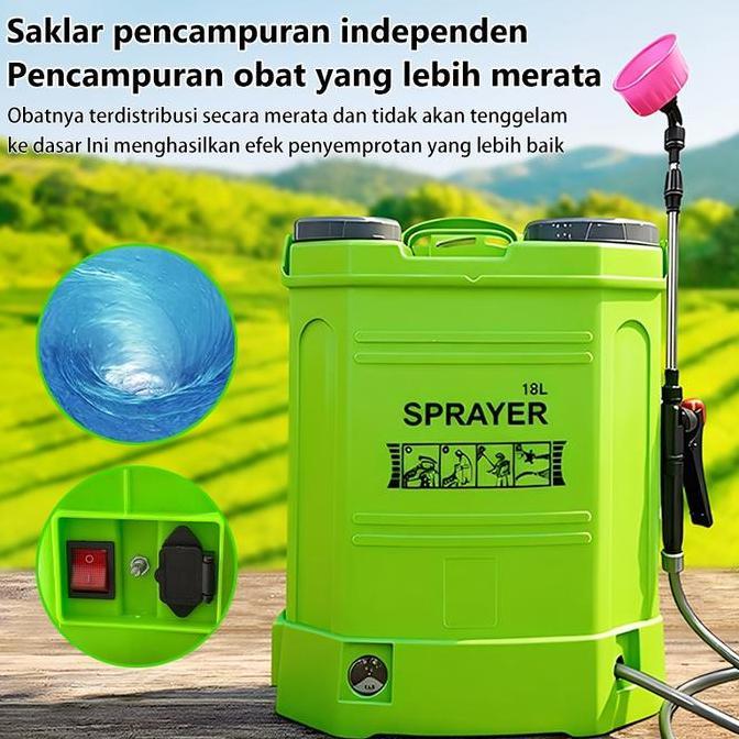 Sprayer Manual 16/18 Liter Hama Padi Sprayer Alat Semprotan  Alat Semprot Pertanian 16L/18L Sprayer 
