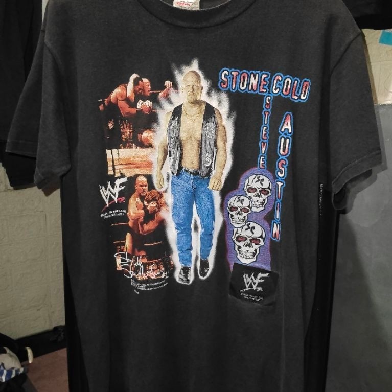 kaos baju tee vintage stone cold