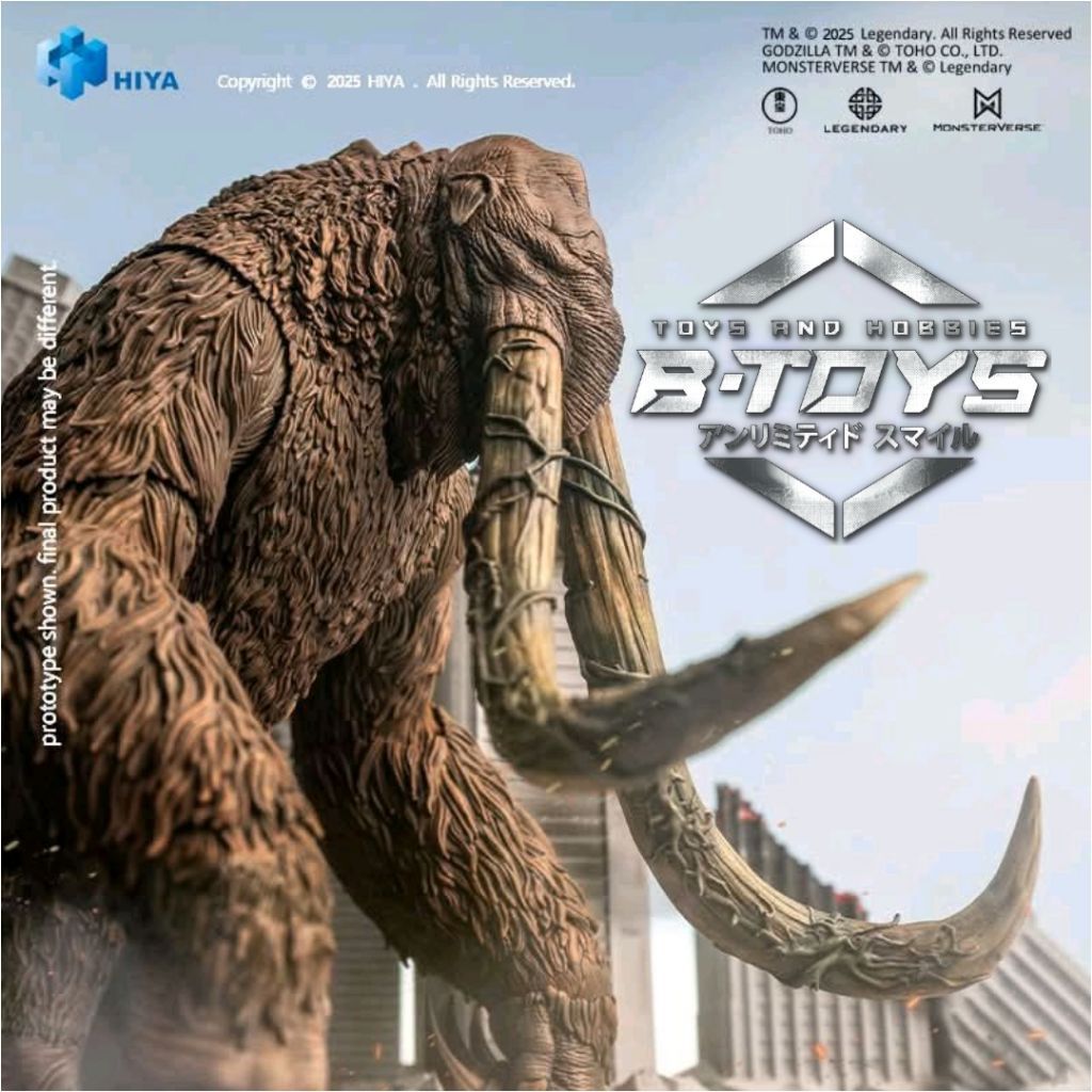 Hiya Toys behemoth EXQUISITE BASIC Godzilla King of the Monsters 2019 Behemoth Action Figure