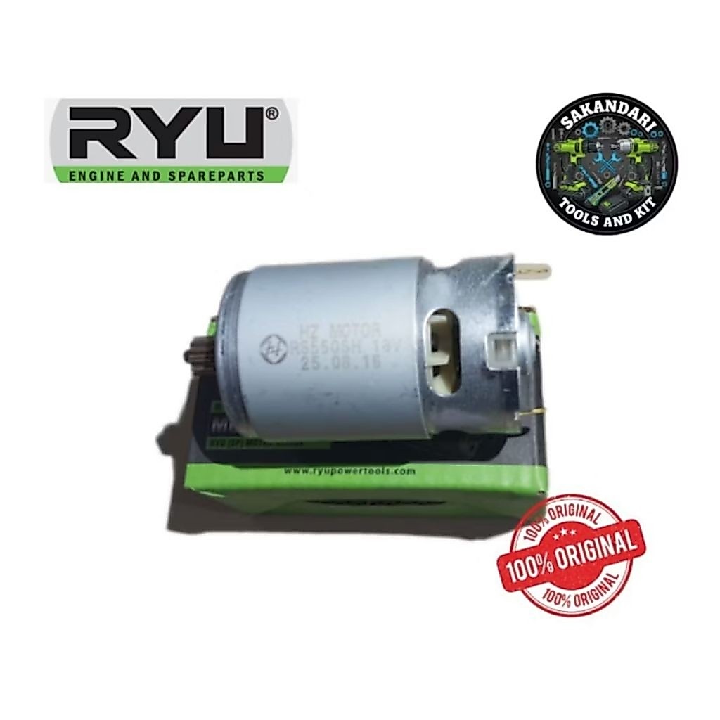 Original RYU Dinamo Motor Mesin Bor Cordless RCI20 Volt