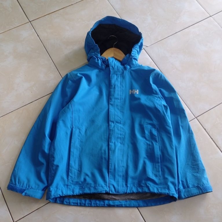 jaket outdoor helly hansen biru