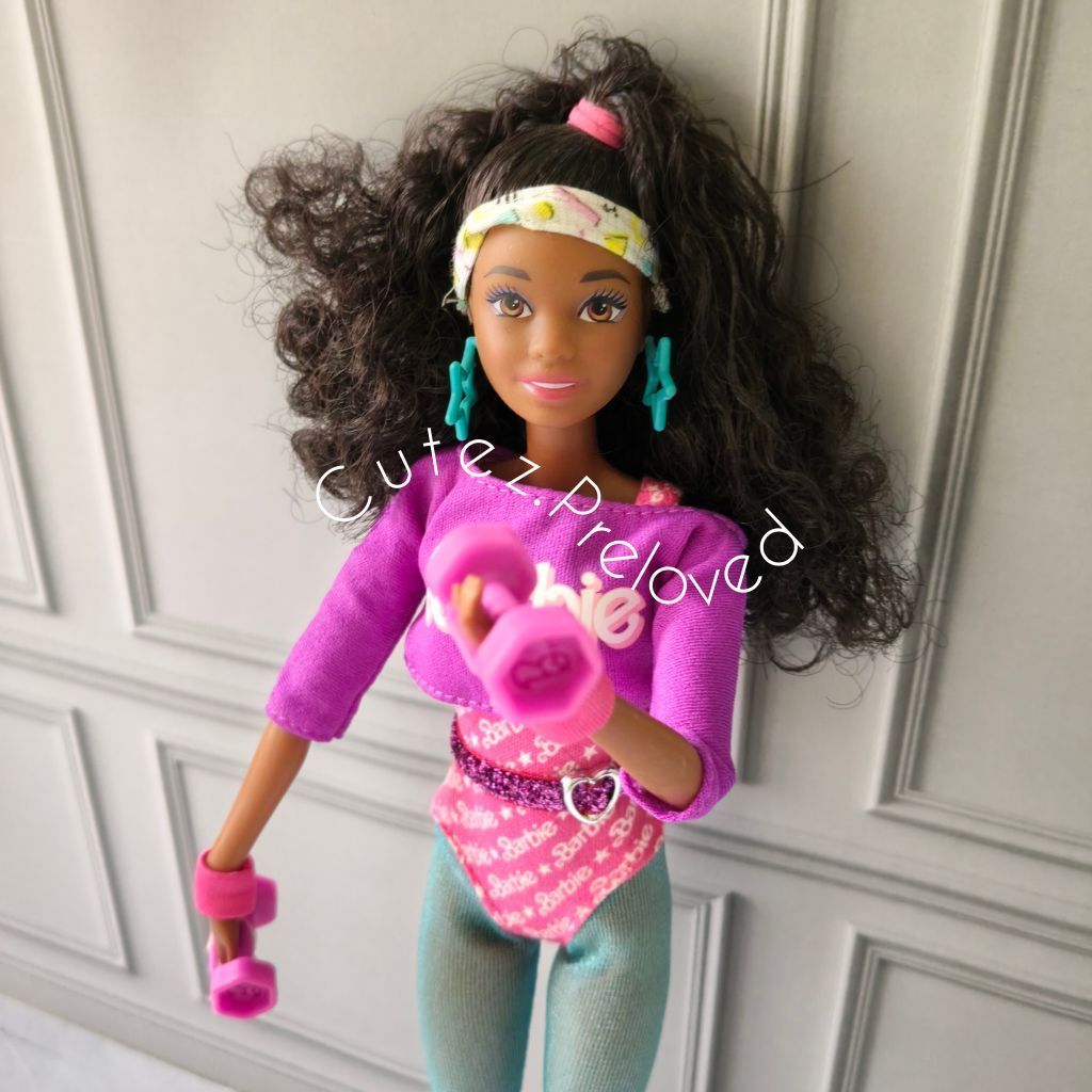 Preloved - Barbie Signature Rewind 80s Edition Workin Out Doll Brunette