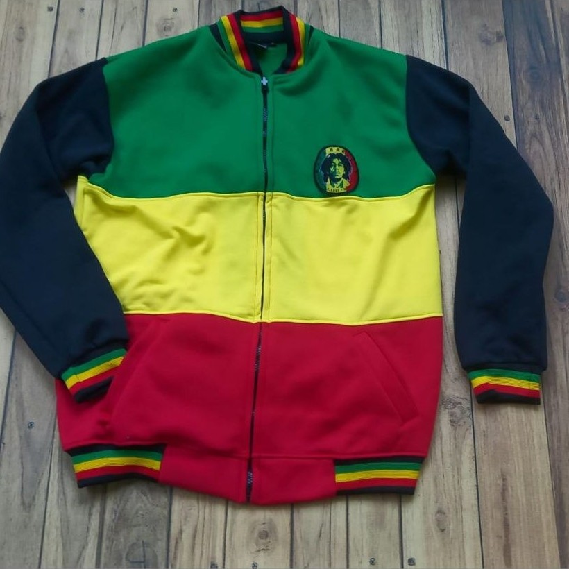 jaket rasta Bob Marley reggae jamaica